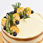 Kumquat Decorated Cake 8 Portion