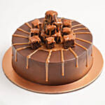 Special Brownie Caramel Cake 8 Portion