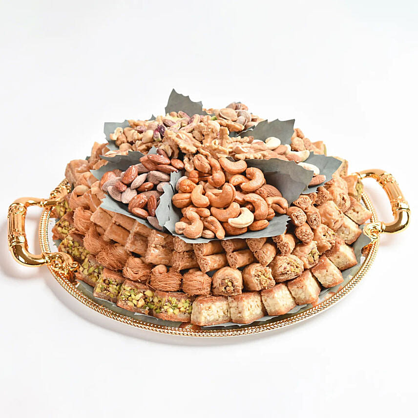 Arabic Sweets Platter by Wafi: Sweets 