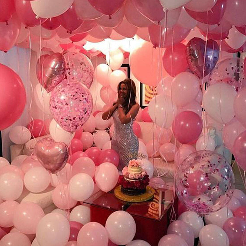 بالونات زينة عيد الميلاد: بالونات حفلات