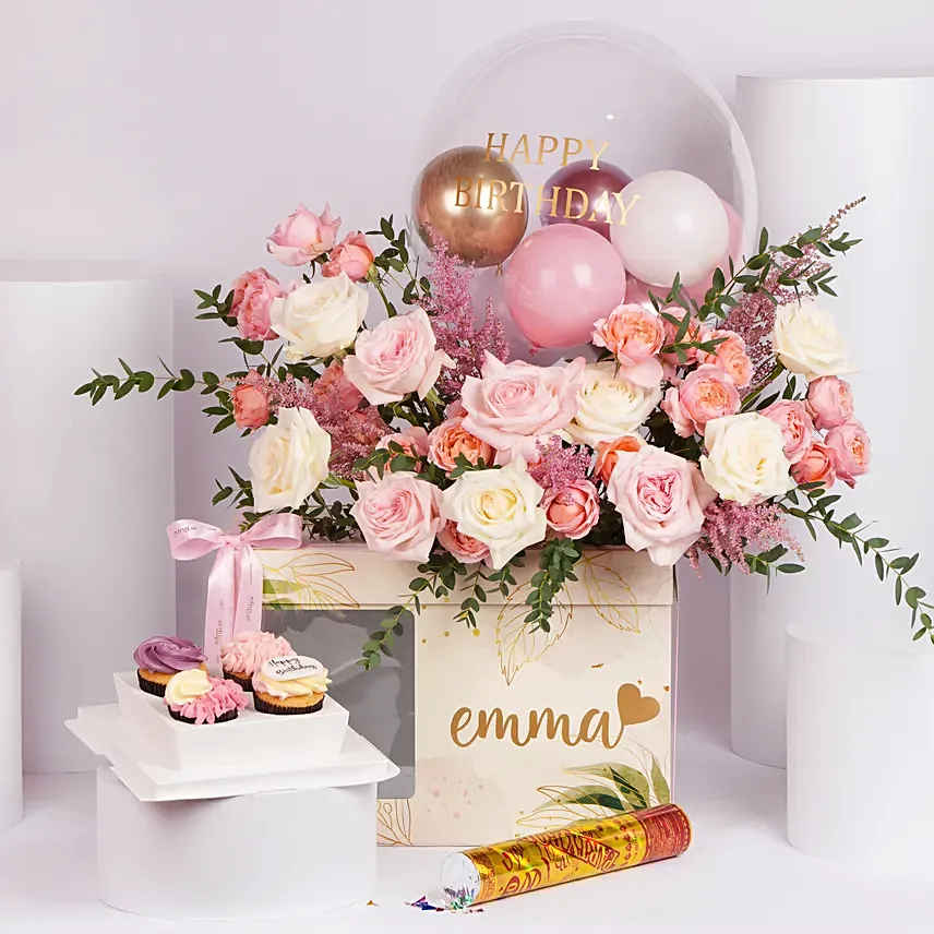 Blushing Birthday Bloom Box