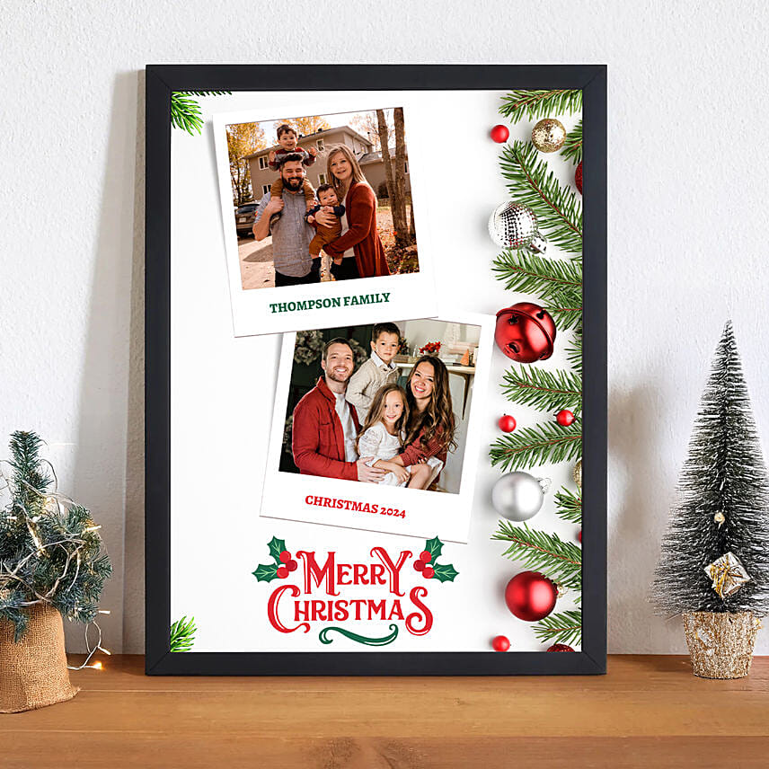Christmas Cheers Frame: Christmas Home Decor