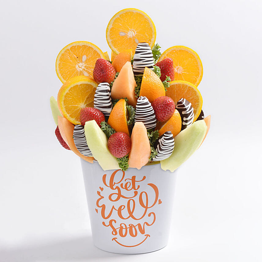 Citrus Burst Arrangement: Fruits Arrangement