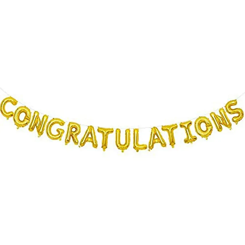 Congratulations Balloon Set: 