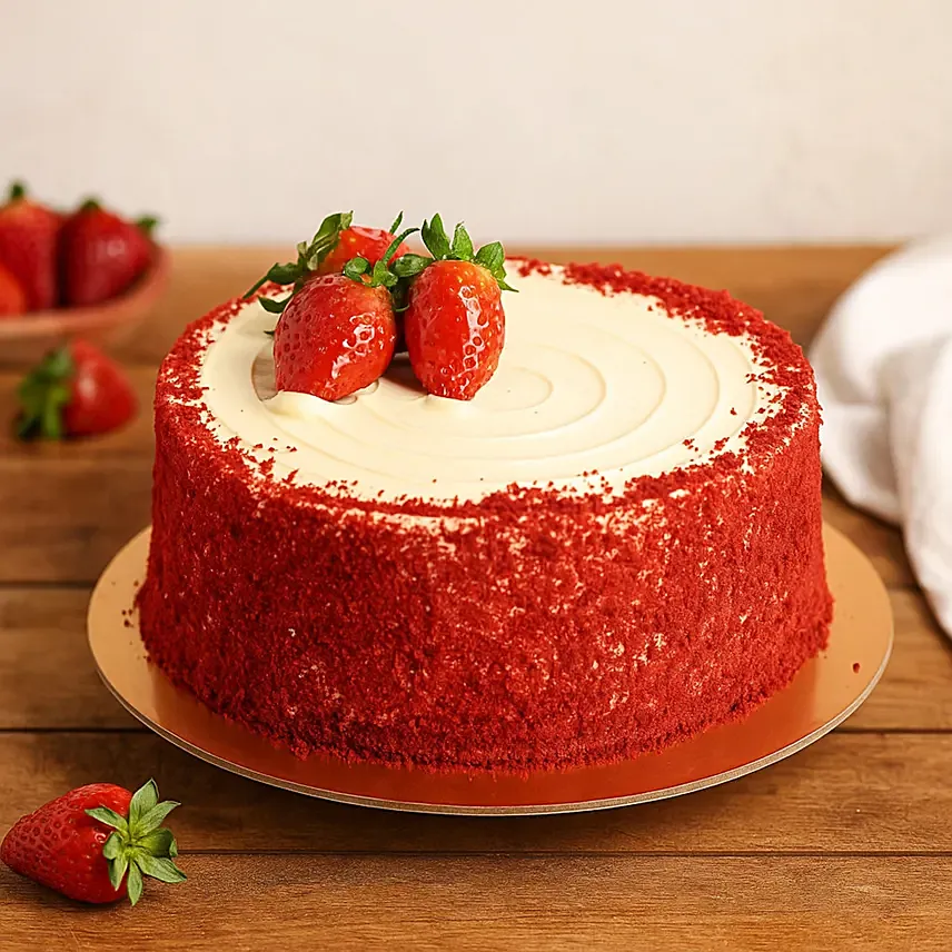 Red Velvet Crimson Cake: Gifts for Girlfriend