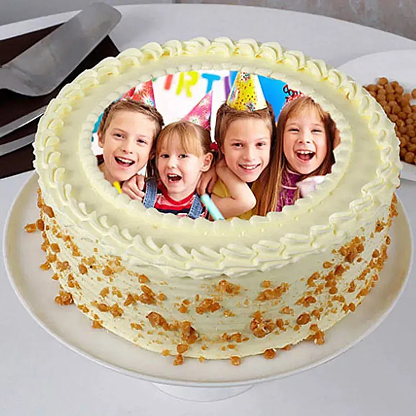 Delicious Birthday Photo Cake: Delicious Eggless Birthday Cakes for Celebration