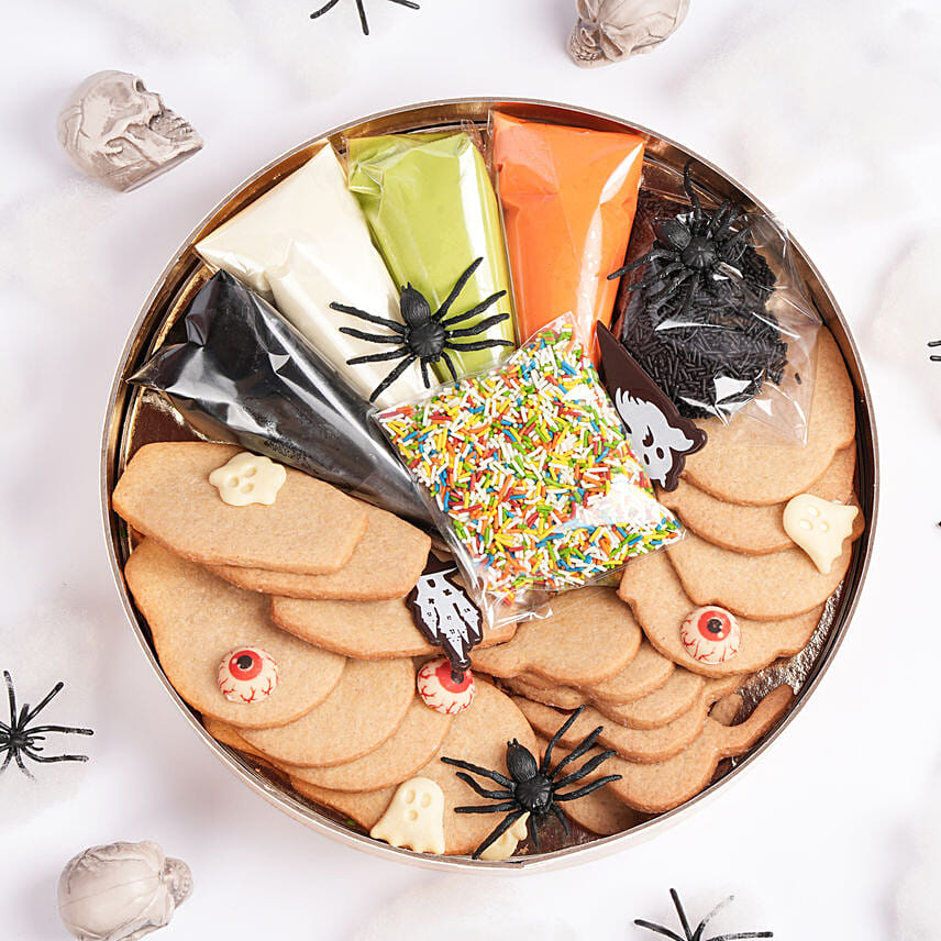 Diy Cookies Box For Halloween: One Hour Halloween Gift Delivery