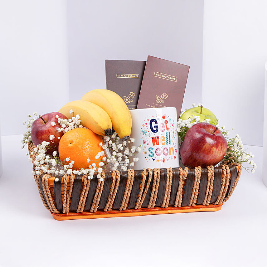 Get Well Soon Basket: 