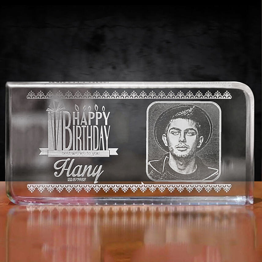 Happy Birthday Personalised Plaque: Gifts Delivery Ajman