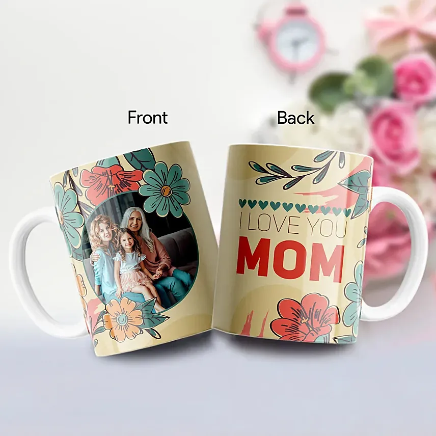 I Love You Mom Personalised Mug: Personalised Mother's Day Gifts