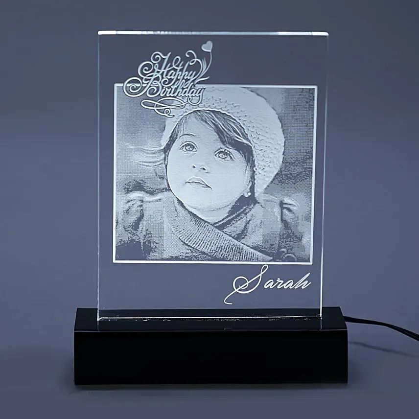 Illuminating Personalized Frame: Personalised Birthday Gifts for Kids