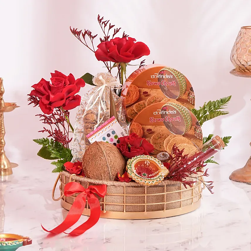 Karwa Chauth Celebration Hamper: Karwa Chauth Gifts