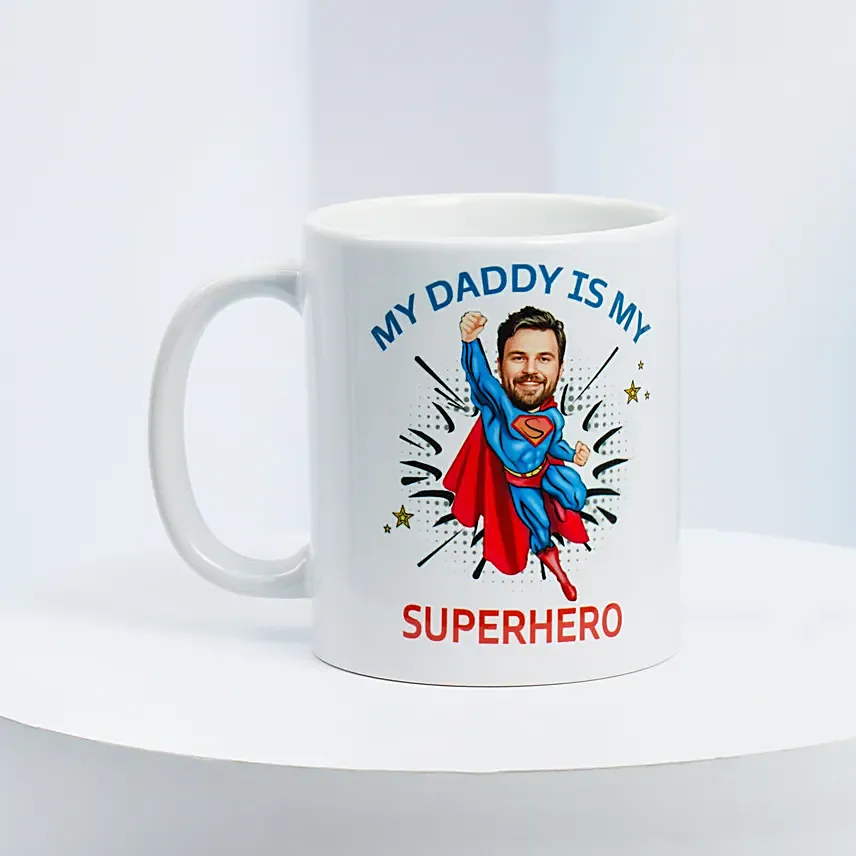 Personalised Caricature Mug For Father: 