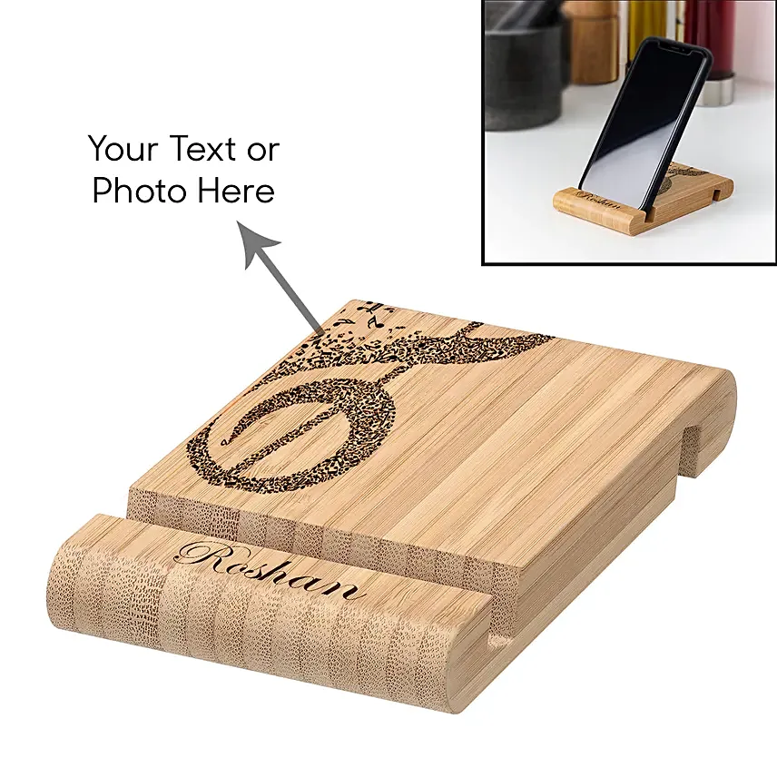 Personalized Phone Holder: Accessories for Him