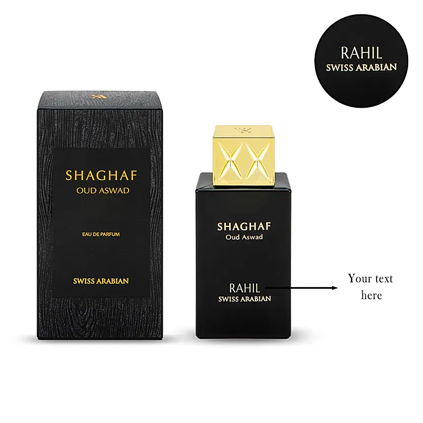 Personalized Swiss Arabian Shaghaf Oud Aswad: Swiss Arabian Perfumes