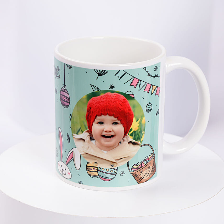 Personlized Easter Mug For Kids: Personalised Easter Gifts