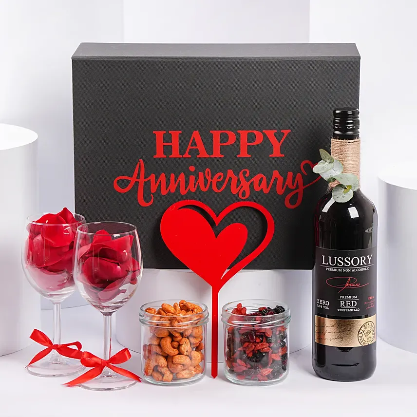 Petals to Promises Hamper: Anniversary Hampers