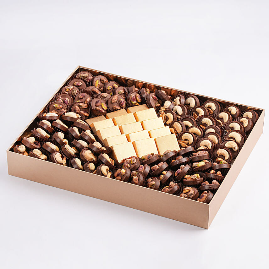 Premium Nuts Chocolates Box: Send Chocolates in Dubai