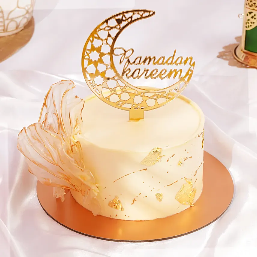 كيك احتفالات رمضان: كيك رمضان اونلاين 