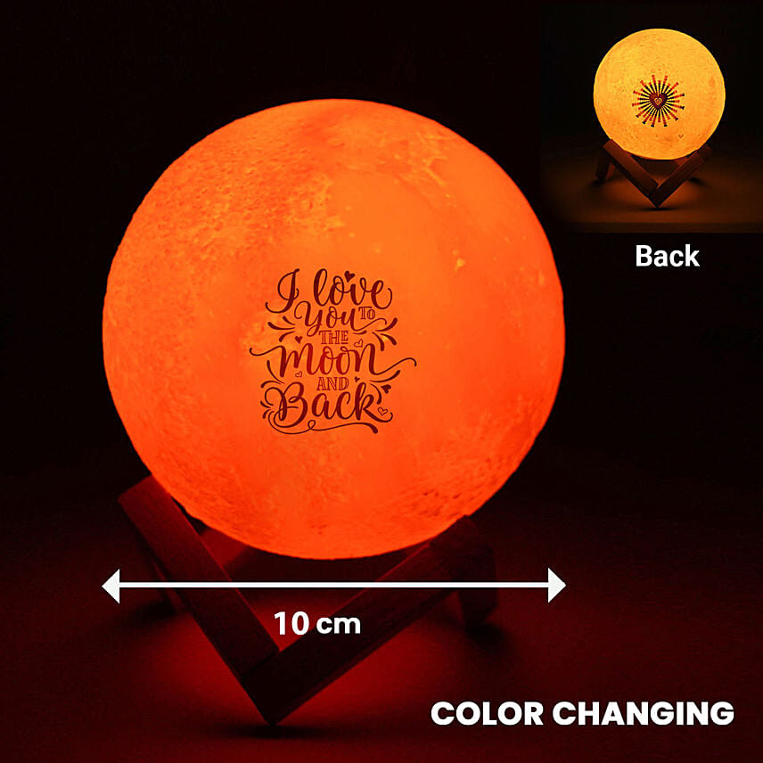 Rays of Love Moon Lamp: Karwa Chauth Gifts