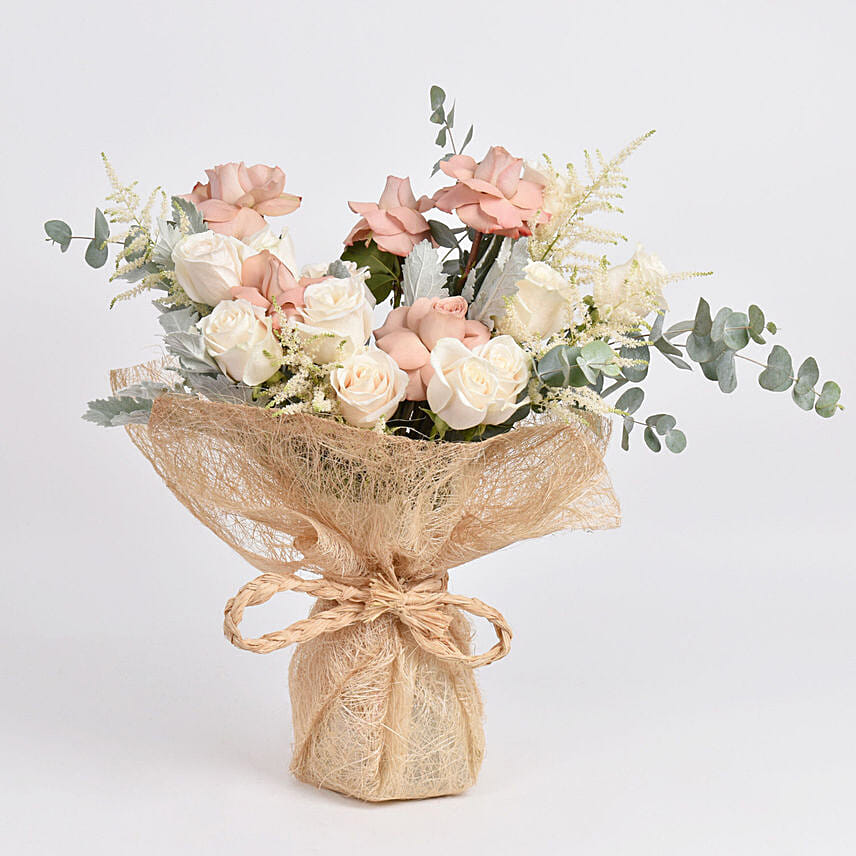 Rose Affection Bouquet: White Rose Bouquets