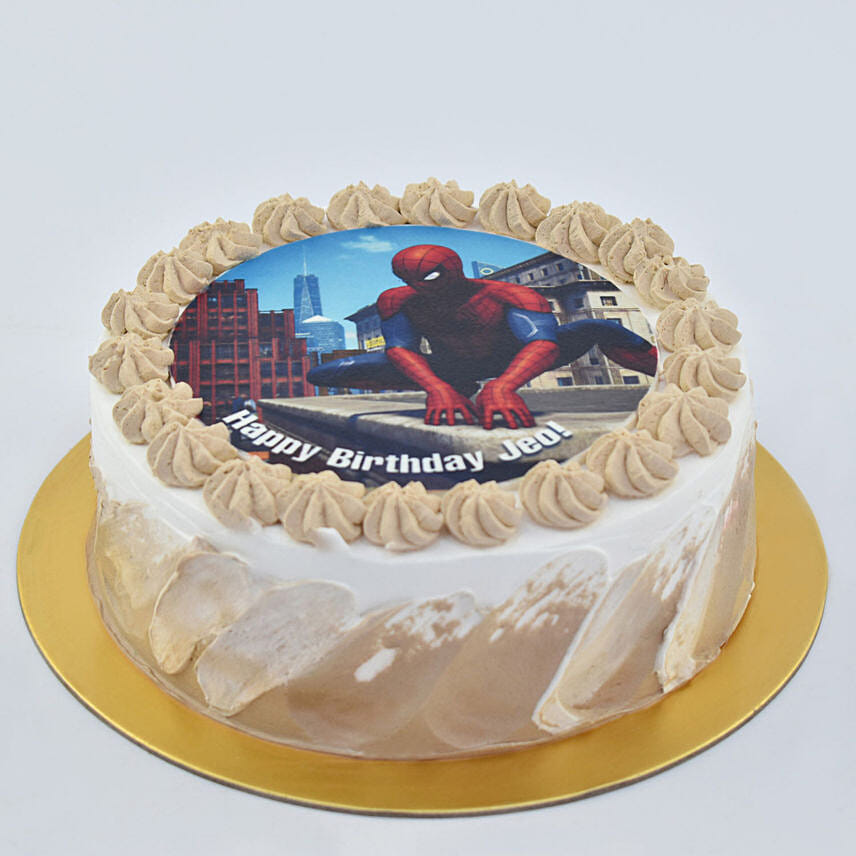 Spiderman Birthday Cake: Spiderman Cake