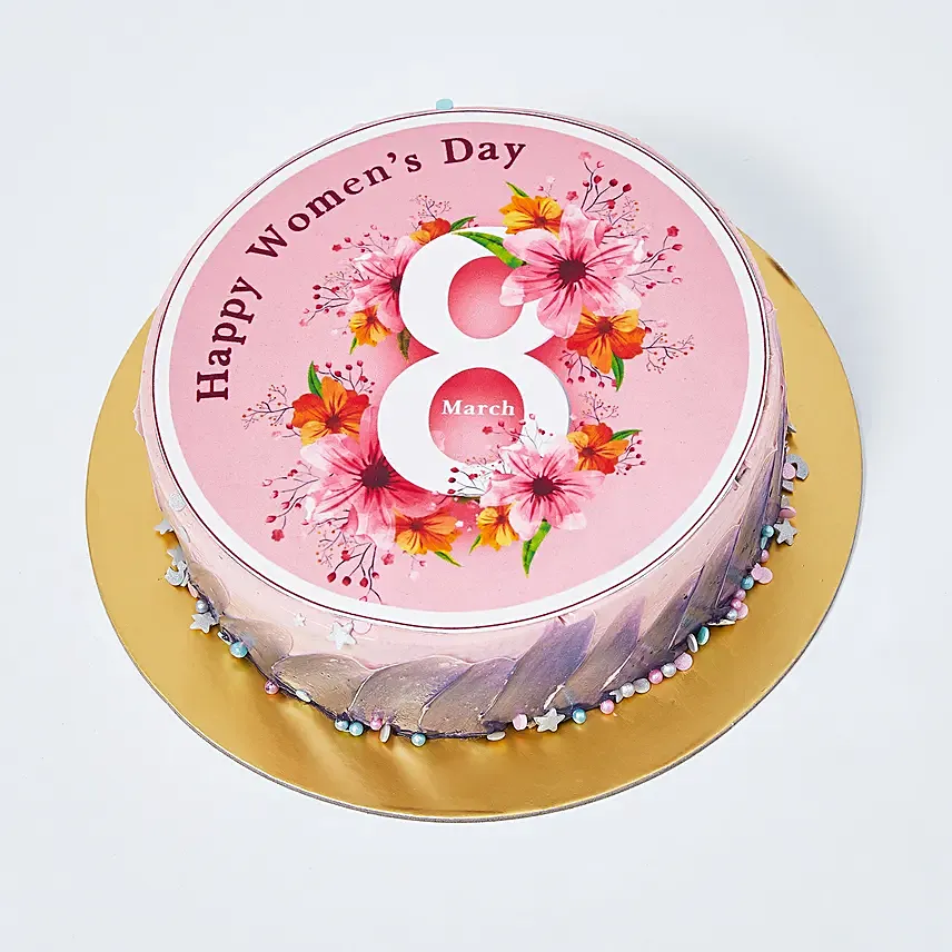 Womens Day Chocolate Cake: Women's Day Cakes