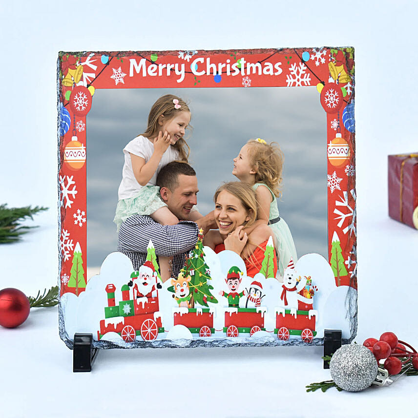 Merry Christmas Stone Frame: Christmas Gifts for Husband