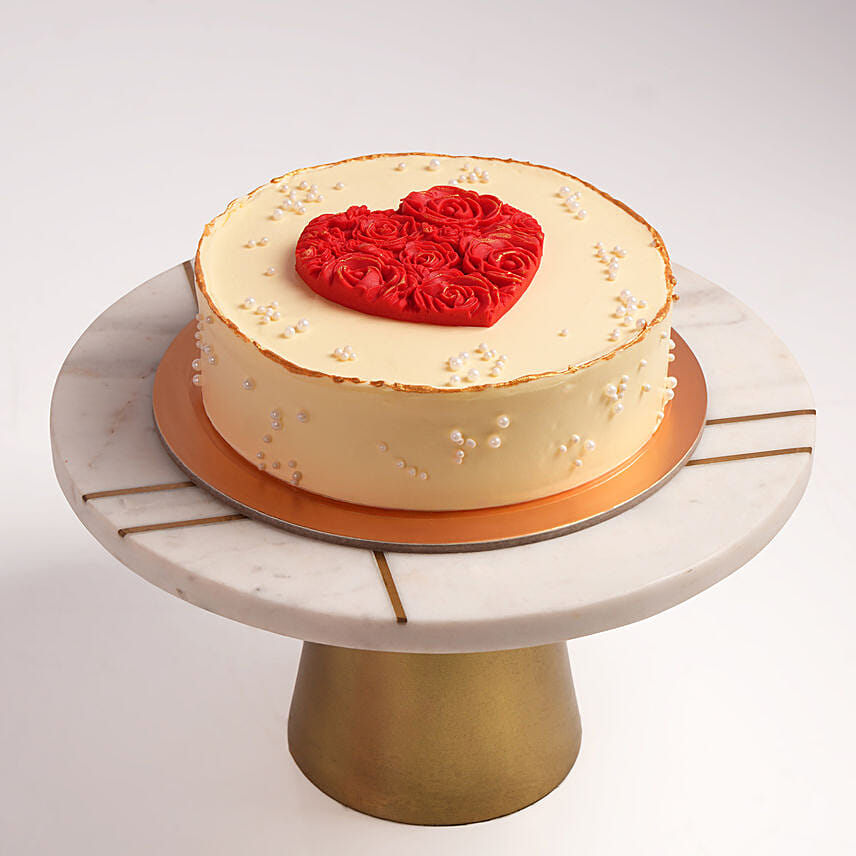 Valentine Special Heart Cake: Valentine's Day Cake