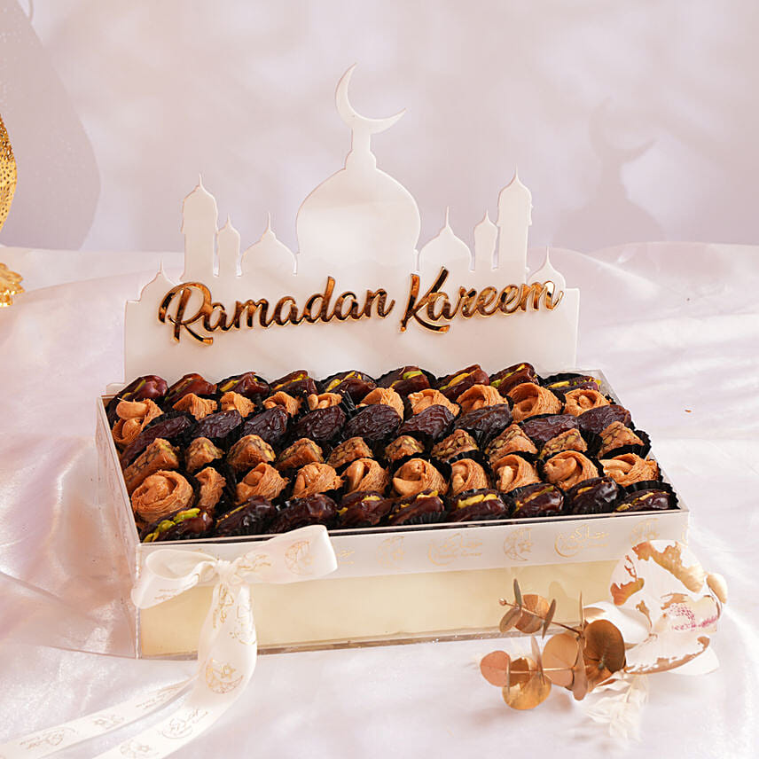 Dates Of Barakah And Baklava Platter: Ramadan Gifts to Ajman