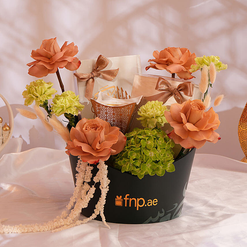 Eid Blessings Elegant Gift Box: Eid Combos