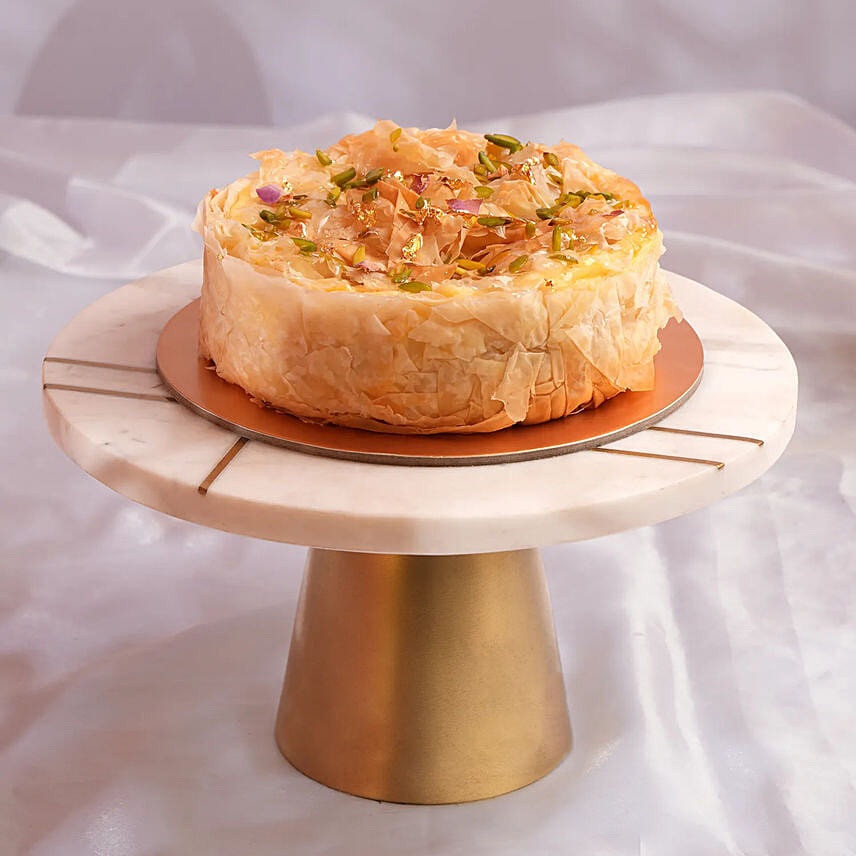 Baklava Baked Cheese Cake 500 Gm: Hajj Gifts