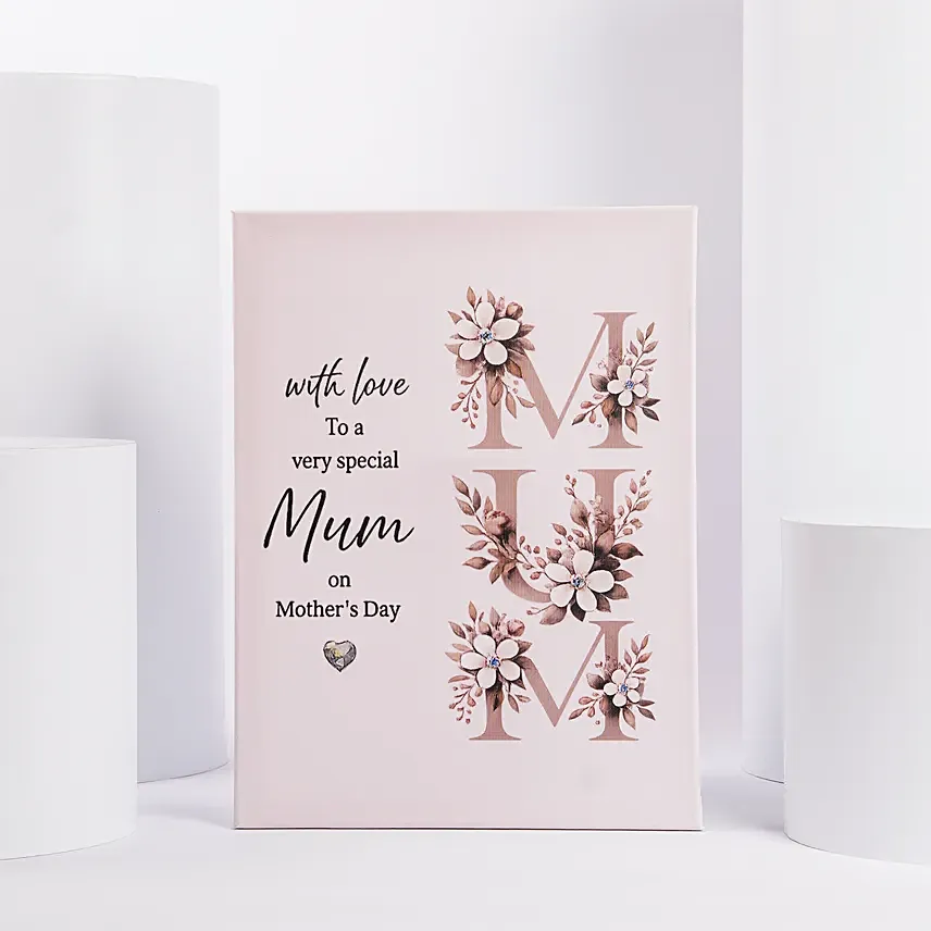 Mothers Day Mum Canvas Wall Art: Personalised Mothers Day Gifts