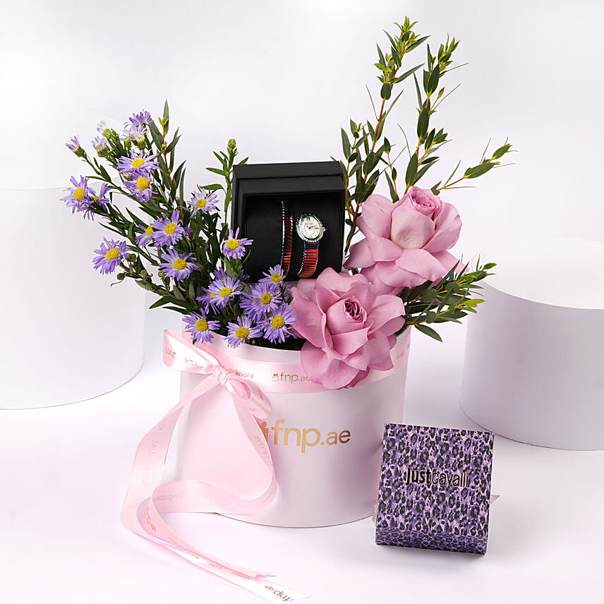 Just Cavalli White MOP Luxury Watch For Her: Just Cavalli-watches