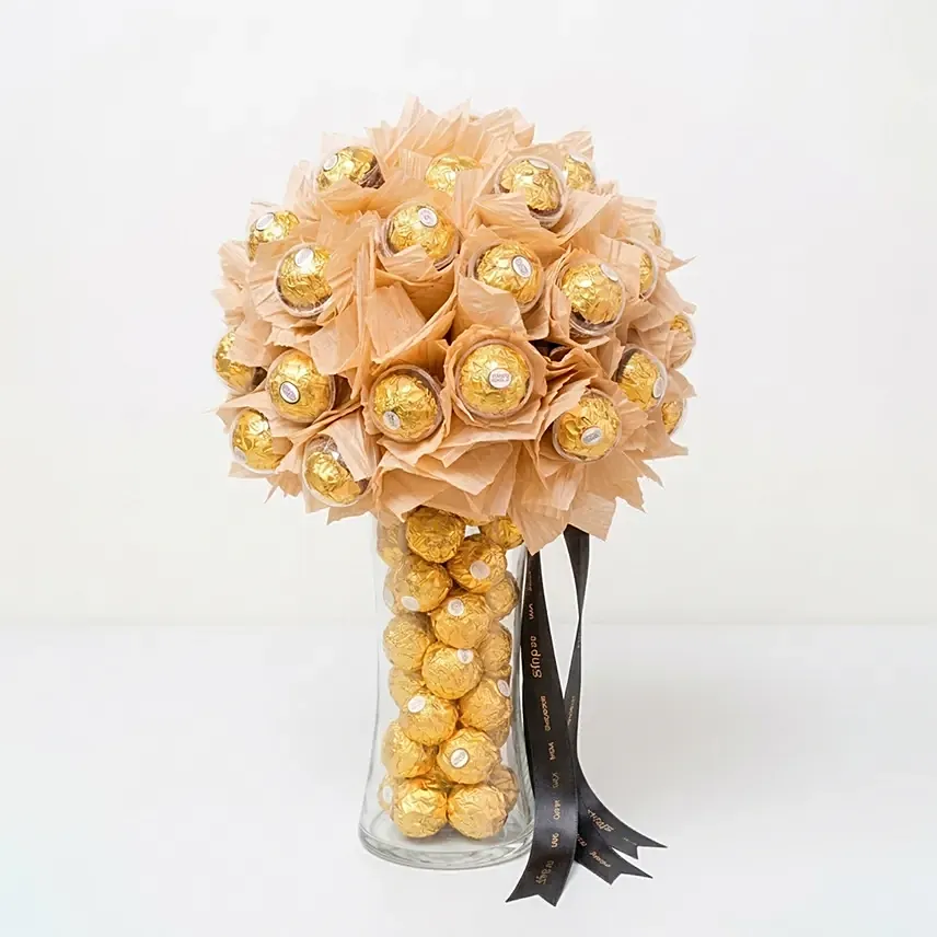 Gold Rocher Sparkle: Birthday Chocolate Box