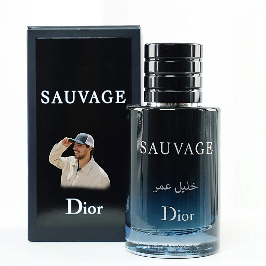 عطر ديور سوفاج رجالي مخصص بالصورة: هدايا للمدير اونلاين 