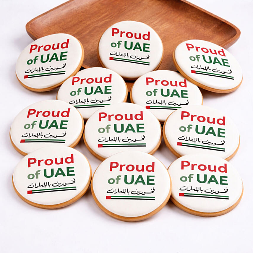 Proud of UAE Cookies Box: 