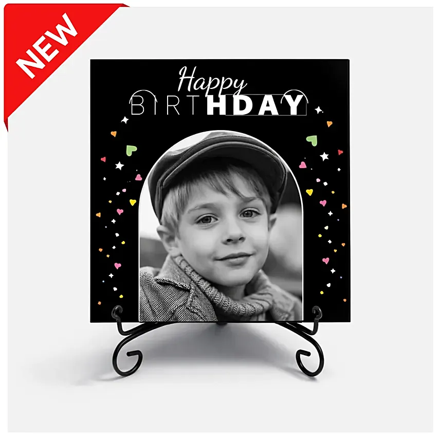 Happy Birthday Boy Photo Frame: Personalized Gifts