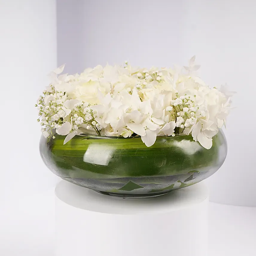 Royal Bloom Flower Bowl: Vase Arrangements