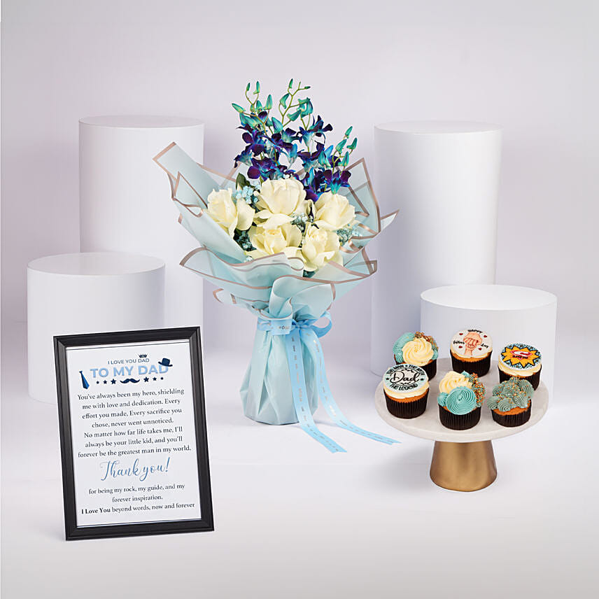 Fathers Day Celebration Gift Set: Fathers Day Gift Combo