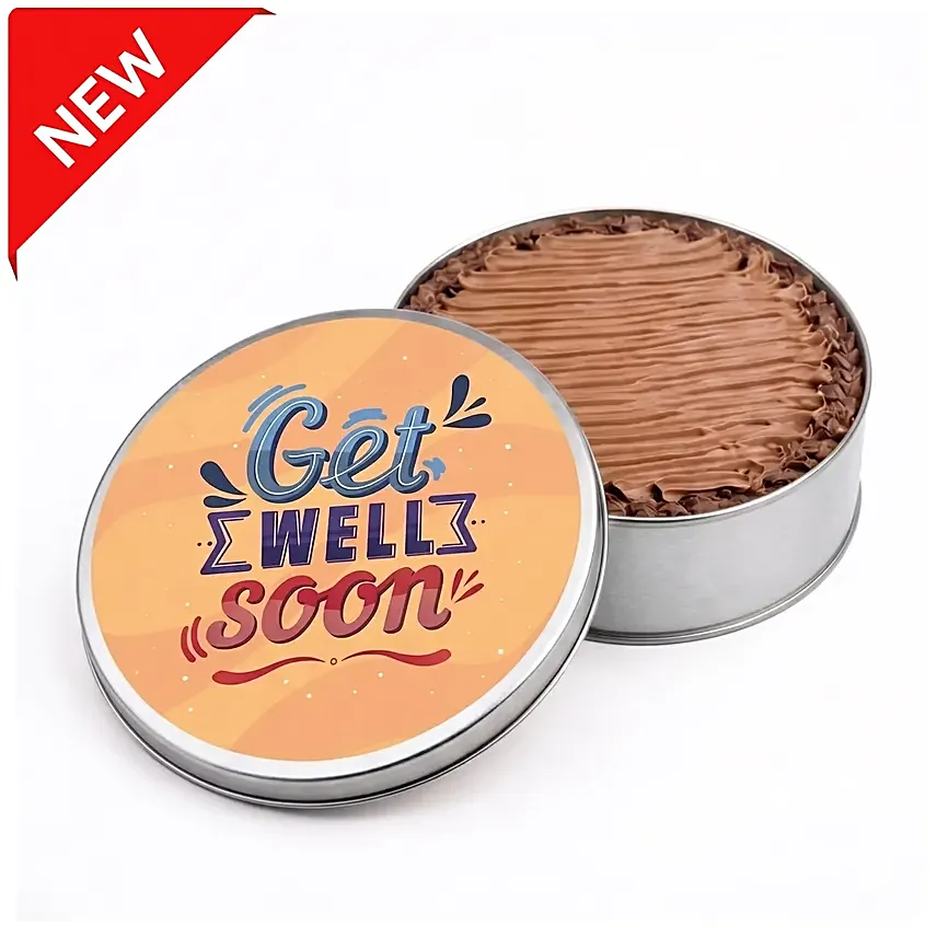 Get Well Soon Tin Cake: Dream Cakes