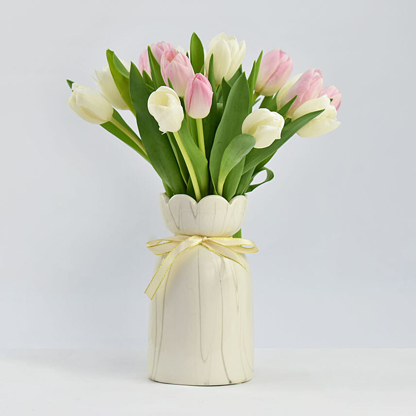 Tulips Dew Drops: Send Gifts to Lebanon