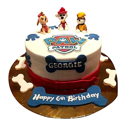 Paw Patrol Cake for Kids: Cartoon Cake