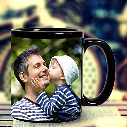 Personalized Black Mug: 
