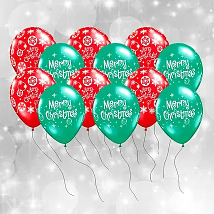 10 Christmas Latex Balloons: Gifts Under 199 AED