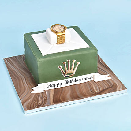 3D Rolex Watch Cake: 3D Cakes