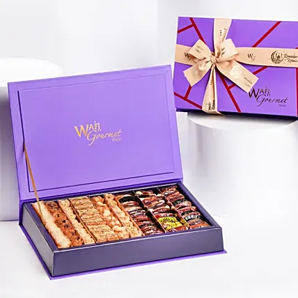 Assorted Baklawa and Dates Mix By Wafi: 