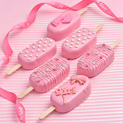 Baby Girl Cake Pops: Food Gifts 