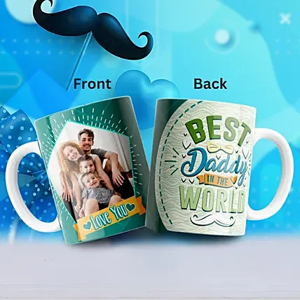 Best Daddy In The World Mug: Personalised Gifts for Father