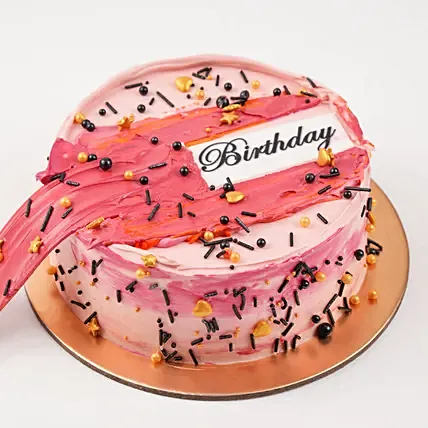 Birthday Surprise Cake: Red Velvet Cake
